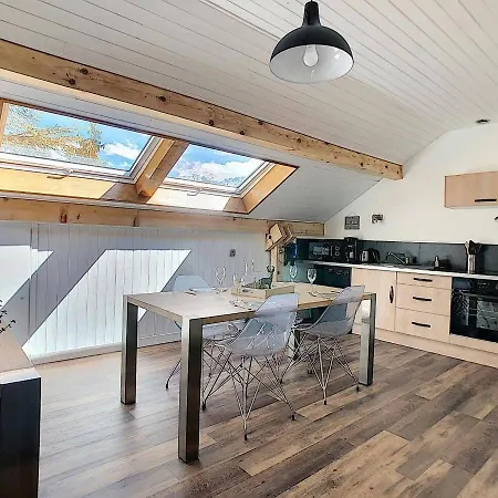 Appartement Mont Étape , F2, 42 m2, Calme, Vue Mt Blanc à Passy  Extérieur photo