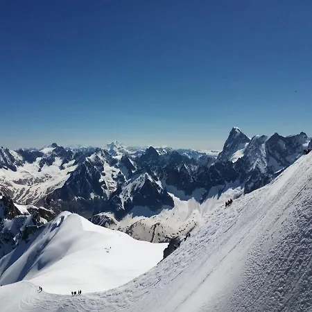 Appartement Mont Étape , F2, 42 m2, Calme, Vue Mt Blanc à Passy  Extérieur photo